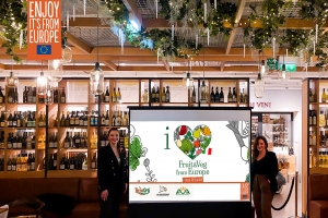 Evento stampa a Eataly Paris - I Love Fruit&amp;Veg from Europe